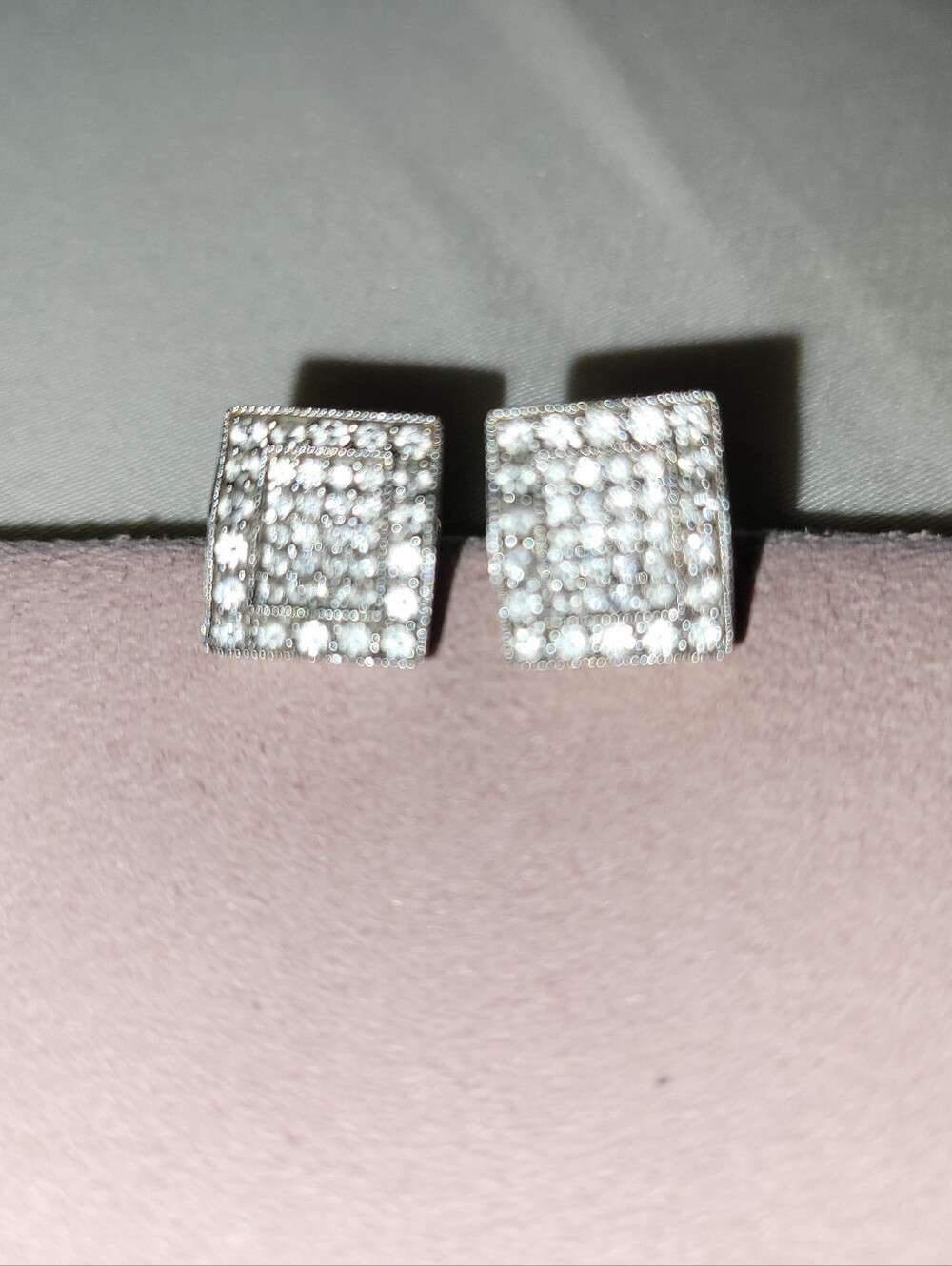 Charriol 18K Diamond Stud Earrings